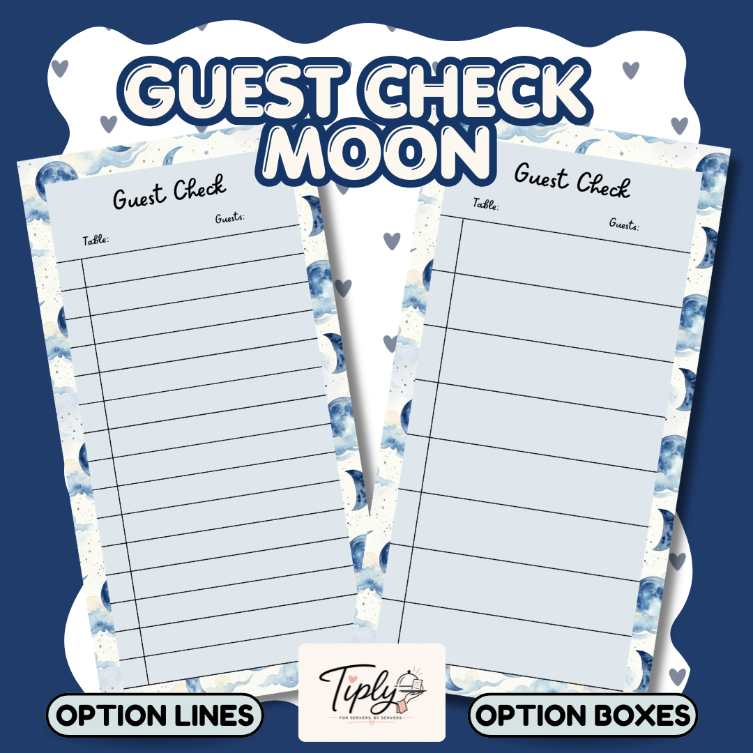 Guest Check Moon