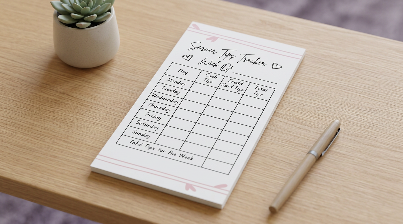 Server Tips Tracker